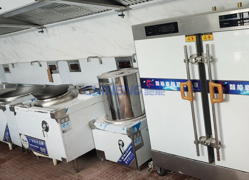 Dự án nhà bếp căn tin nhân viên công nghệ Jianju