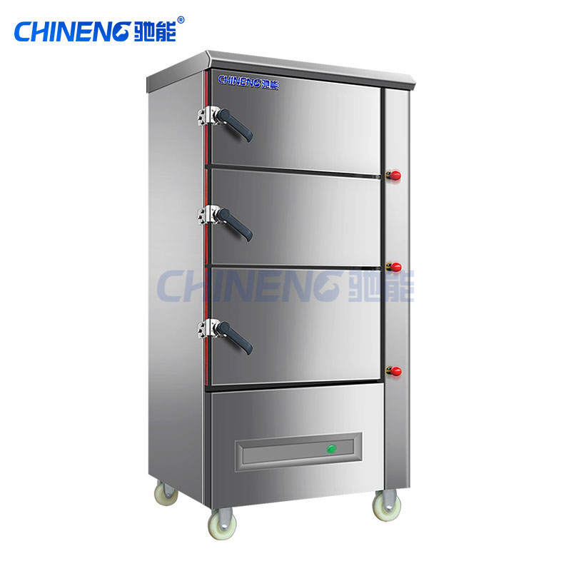 Tủ hấp ba cửa qua cửa sổ