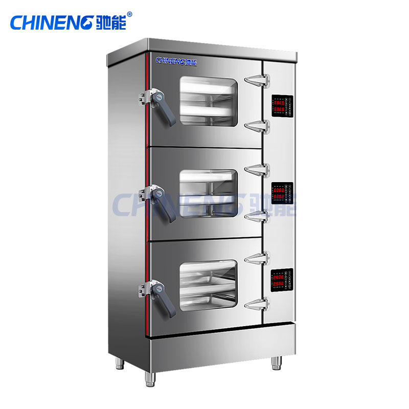 Tủ hấp ba cửa qua cửa sổ