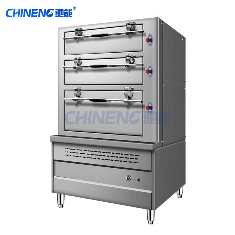 (Điện/gas) Tủ hấp hải sản