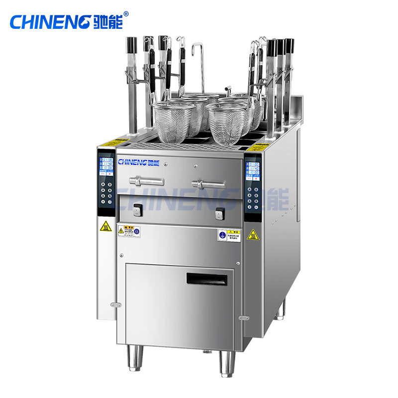 Bếp nấu mì nâng tự động