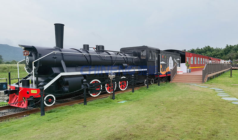 Nhà hàng chủ đề xe lửa thị trấn Jingxia Village Nano