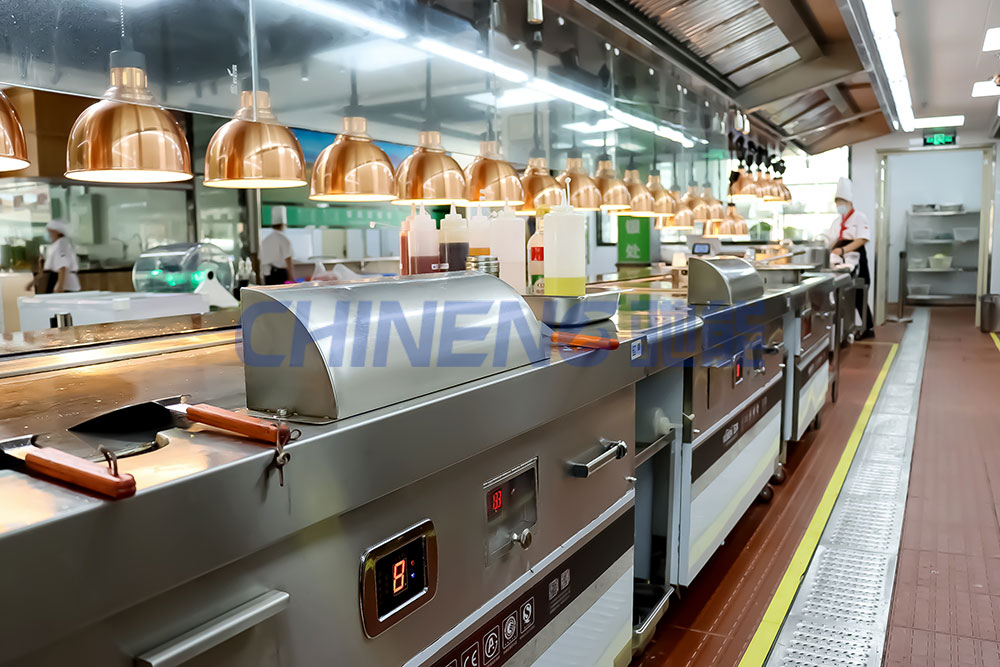 200-300Căn tin đơn vị Cảnh 3D