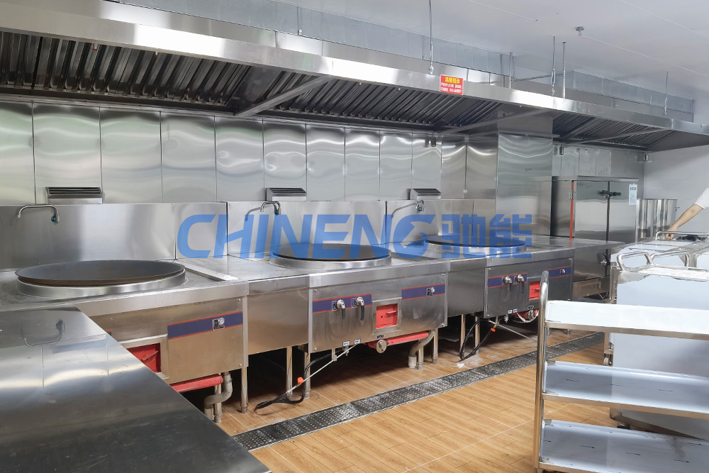 Nhà bếp căn tin cấp A của trường mẫu giáo Quảng Minh Xiyun Thâm Quyến