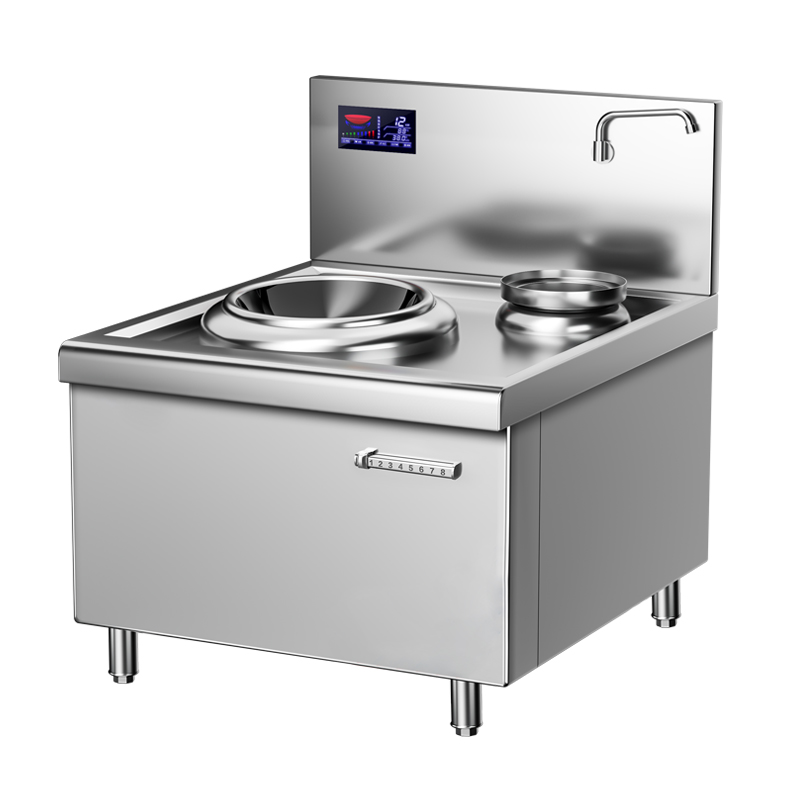 bếp xào đơn điện từ kèm bầu nước