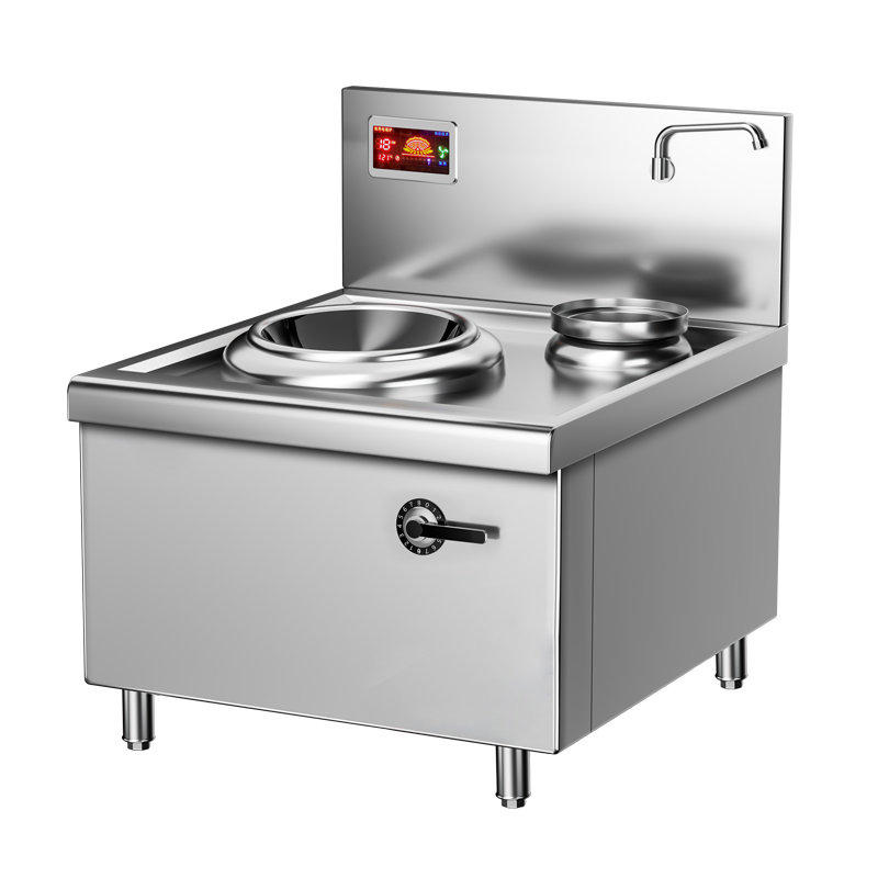 bếp xào đơn điện từ kèm bầu nước