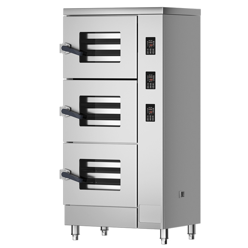 Tủ hấp ba cửa qua cửa sổ