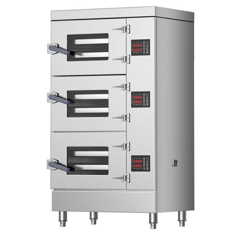 Tủ hấp ba cửa qua cửa sổ