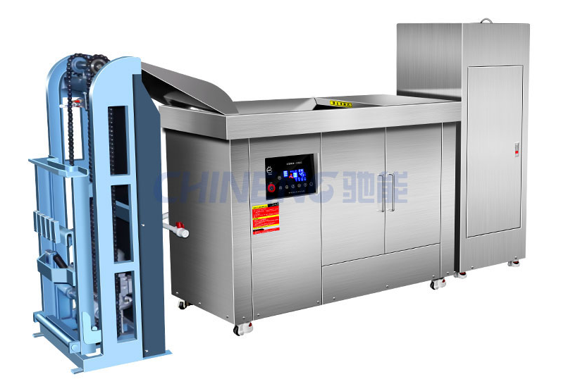 Máy Xử Lý Rác Thải Thực Phẩm Công Nghiệp CHINENG 8066 — Xả Thẳng, Tách Dầu, Giảm Thể Tích & Ủ Phân, 50–300 kg/ngày