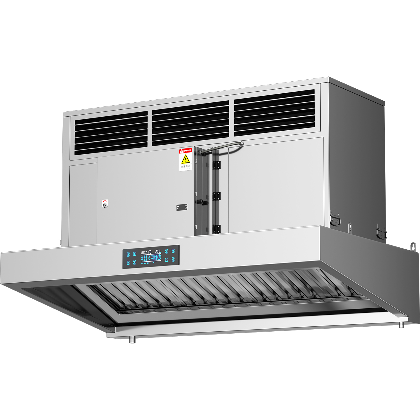 Máy Lọc Khói Dầu Công Nghiệp Tích Hợp