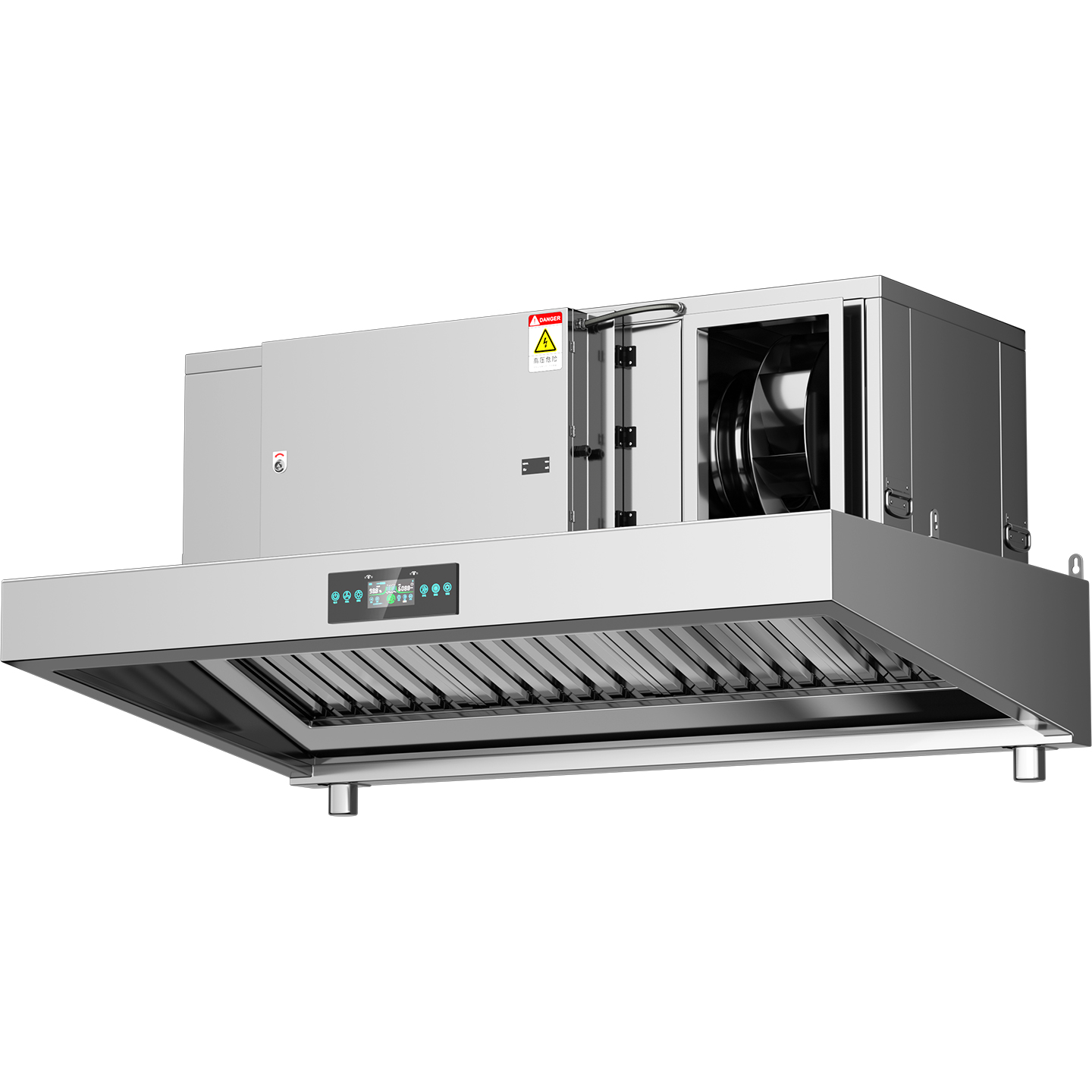 Máy Lọc Khói Dầu Công Nghiệp Tích Hợp