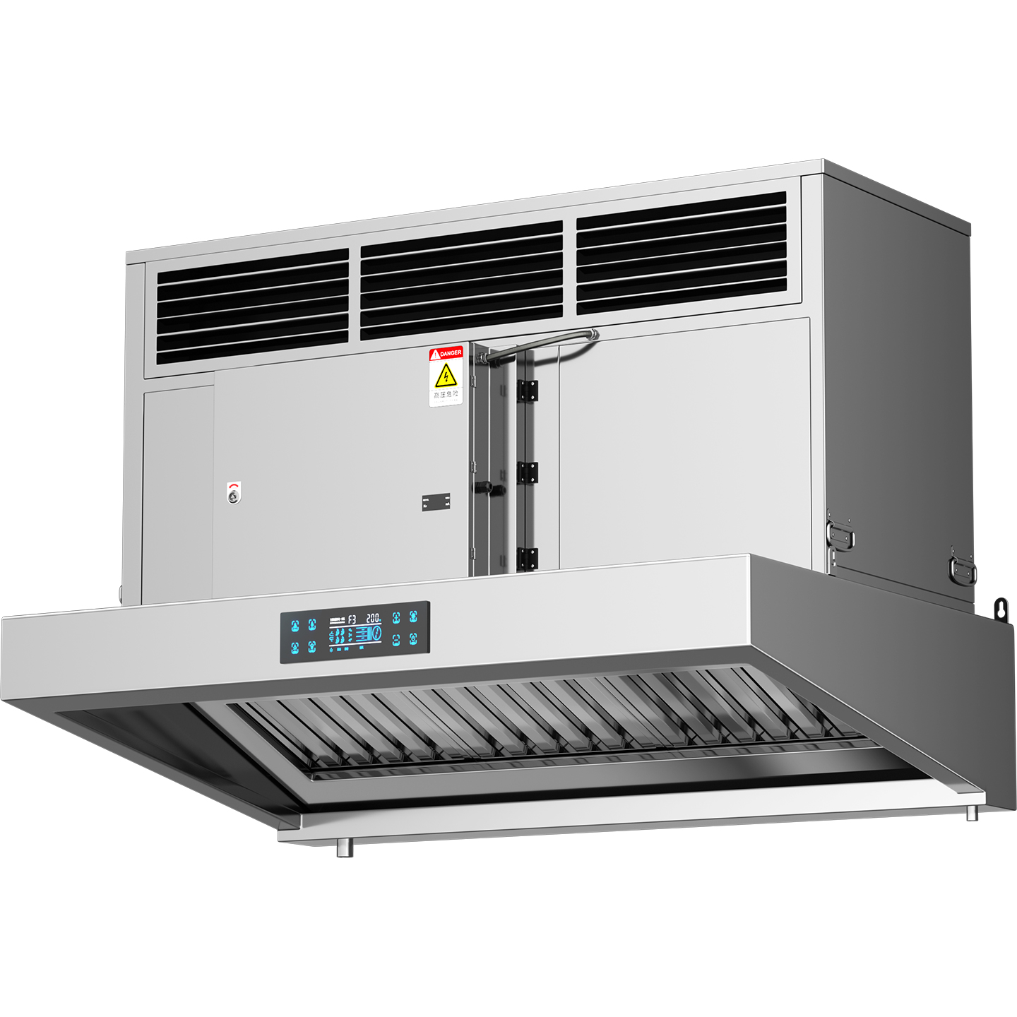 Máy Lọc Khói Dầu Công Nghiệp Tích Hợp