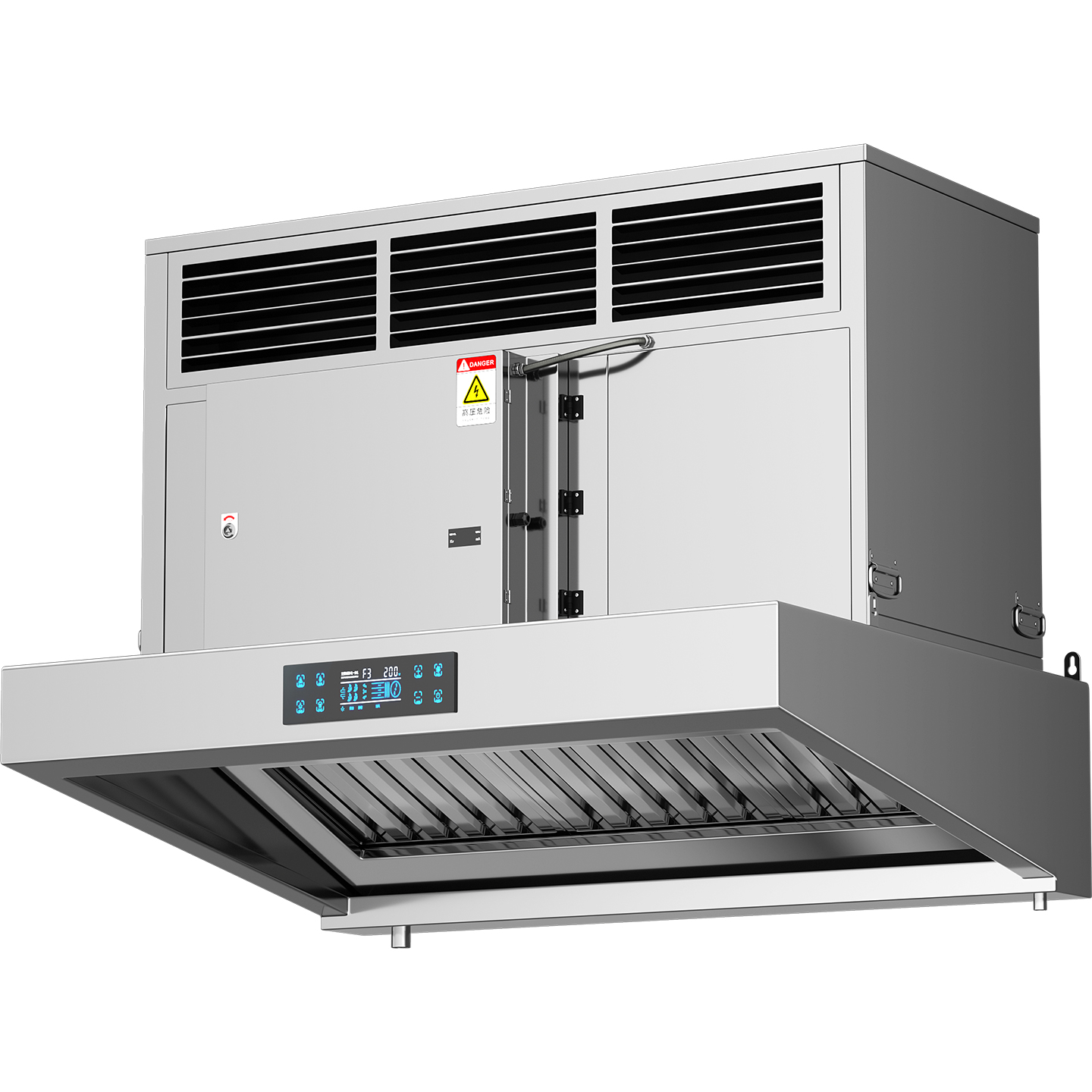 Máy Lọc Khói Dầu Công Nghiệp Tích Hợp