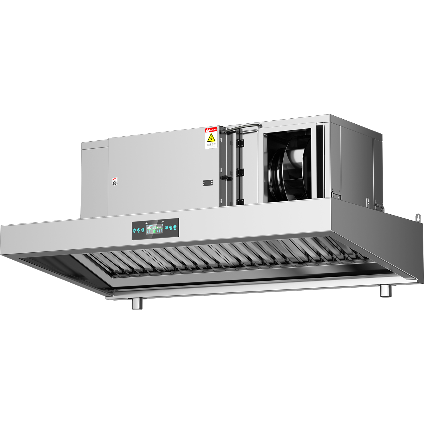 Máy Lọc Khói Dầu Công Nghiệp Tích Hợp