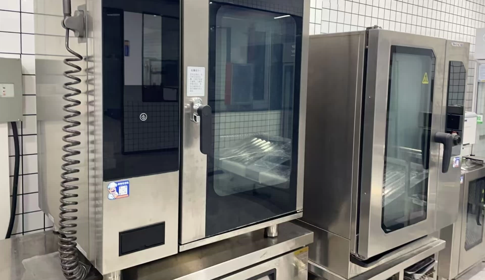 Lò Nướng Công Nghiệp CHINENG 8065 — Đối Lưu, Tầng & Tủ Ủ, Đến 400°C, 1–10 Khay