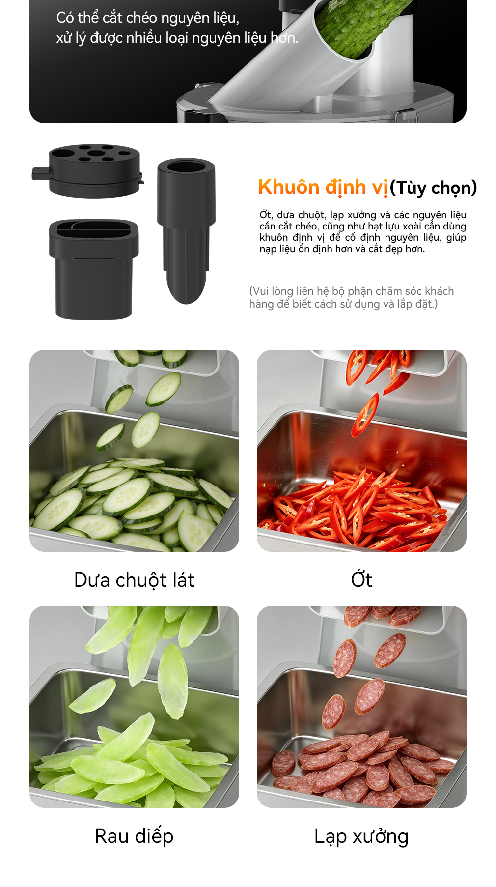Đĩa dao cắt lát cắt sợi hạt lựu máy hai phễu CHINENG